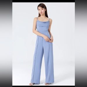 Light blue jumpsuit